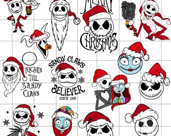 Christmas Nightmare Shirt Design Png Bundle, Christmas Magical, Christmas Cartoon Movie