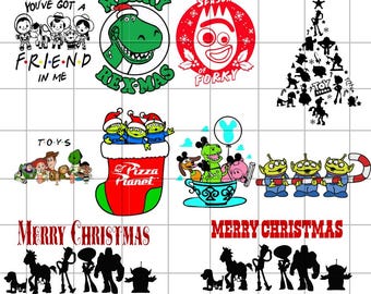 Toy Story SVG Toy Story Merry Christmas SVG Merry Christmas Toy Story SVG Toy Story Christmas Svg Woody Christmas Svg Buzz Christmas Svg