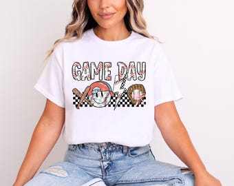 Baseball Game Day Shirt, Sports Mom Tee