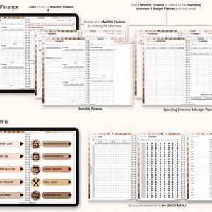 Digital Planner Bundle | Digital Journal Bundle | Customizable ...