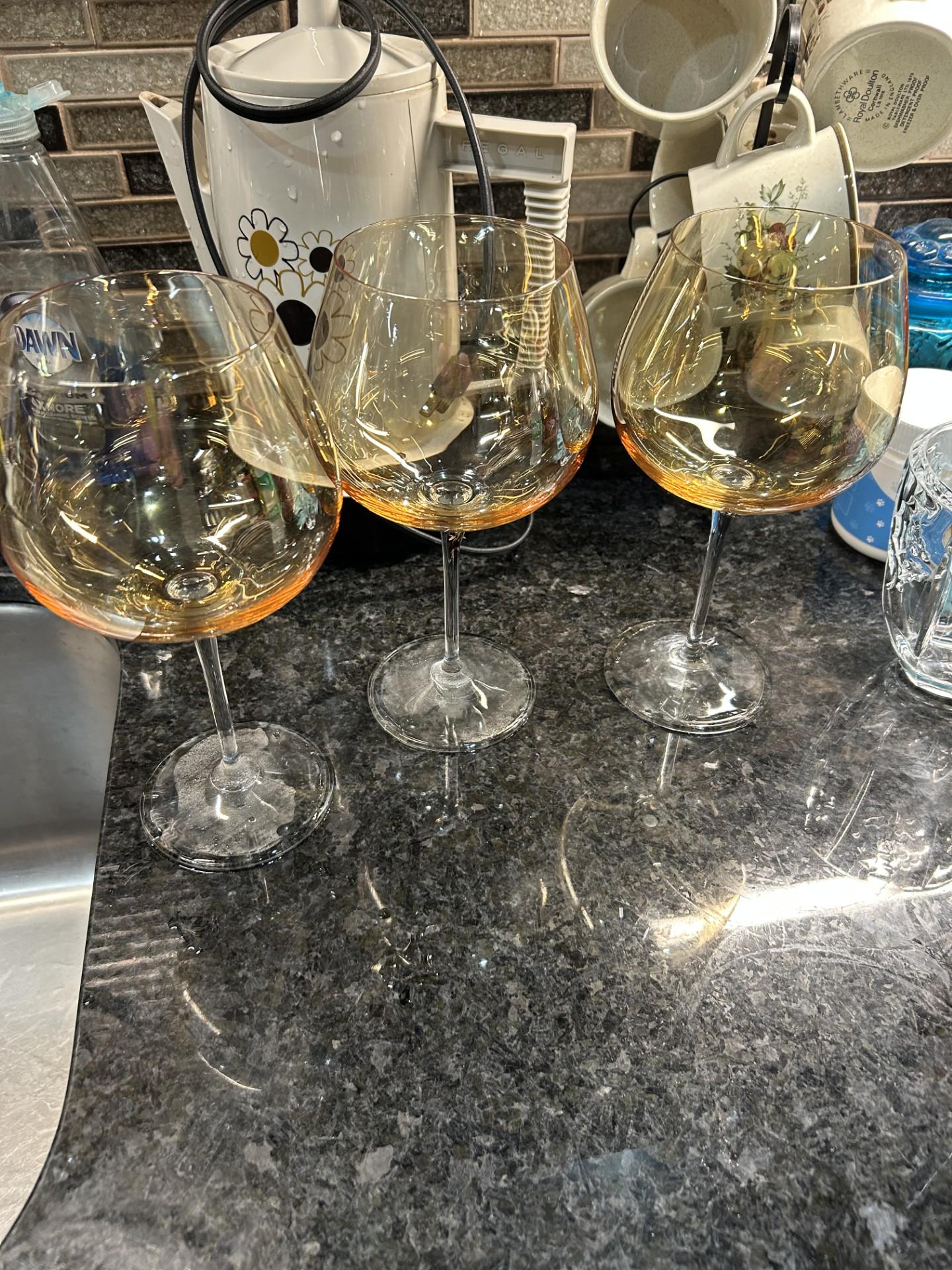 Bubble Wine Glasses - Etsy