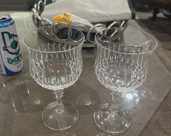 2 Schott Zwiesel "Desiree" Crystal Water Goblet Glasses, Set of 2