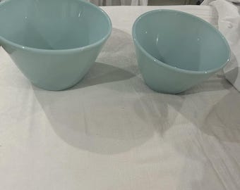 ホールミキシングボウル #268 アンティーク陶器 8 3/4インチ
