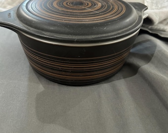 Vintage Pyrex 472 Auflaufform im Terra Muster