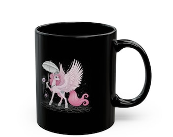 Princess Pegasus Ceramic Mug: Alliterative Animal Series