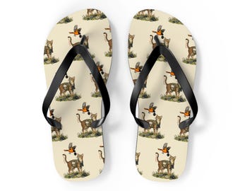Chanclas de ornitólogo Ocicat: Serie de diseños de animales con aliteración