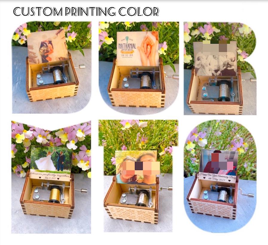 Evy Elise 木製オルゴール 証明書付き エリーゼ用、木製オルゴール