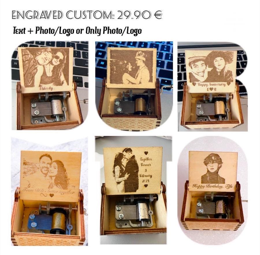 Evy Elise 木製オルゴール 証明書付き オルゴール エリーゼのために