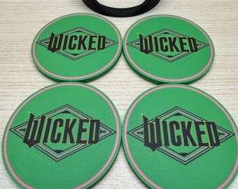 WICKED Untersetzer-Set von 4 3D gedruckt