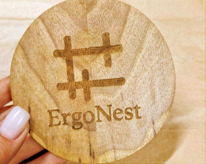 Featured listing image: Engraving Add-on – Personalize Your Wooden Gift with Text, Initials or Logo