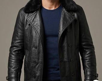 Leon S Kennedy Black Leather Jacket, Resident Evil 9 Requiem Cosplay