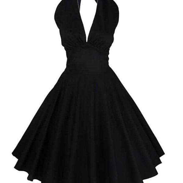 Retro Rockabilly 1950s Pin Up Swing Dress for Women Men Crossdresser Trans