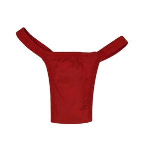 Red Tucking Gaff Thong: Seamless Fit for Trans Women, Crossdressers