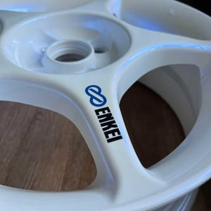 Set of 4Pcs Enkei Wheel Decals Stickers Rally Wheels