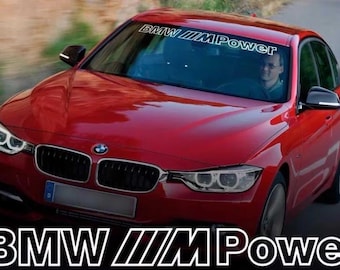 M power BMW motorsport windshield banner sticker Window Vinyl Decal Stickers For euro cars trucks suv