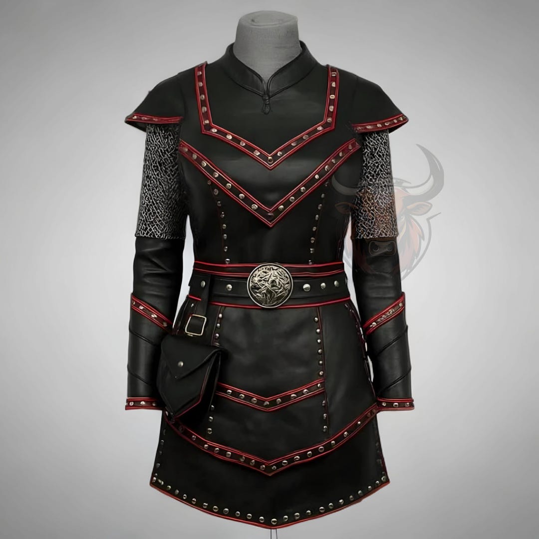 Medieval Warrior Armour Costume Gothic Renaissance Knight Outfit LARP ...