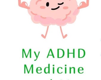 ADHD Medication Social Story for Kids | Printable Therapy Tool for Parents Therapists Teachers