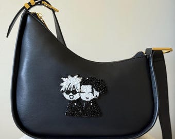 Gojo & Geto Beaded Cross-Body Bag | JJujutsu Kaisen Anime Accessory