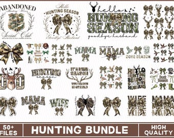 Camo Bundle PNG, Coquette Camo Bow, Camouflage Bow PNG, Duck Hunting Clipart, Retro Camouflage Girl PNG, Duck Hunting Season Png