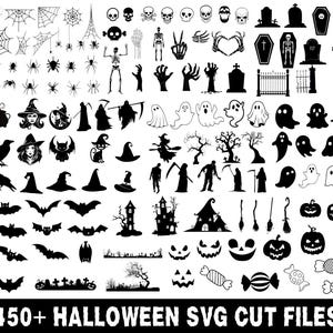 450+ HALLOWEEN SVG Bundle, Halloween Svg And png, Halloween Cut Files For Cricut, Halloween Clipart, Halloween Png Bundle, spooky season