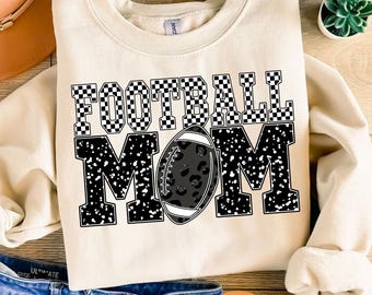 Football Mom PNG, Retro Checkered Game Day Png, Retro Football shirt Png, Football bundle png, Coquette Bow Football png, Football mom