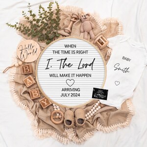 Digital Pregnancy Announcement / Pregnancy Reveal / Social Media / Gender Neutral / Facebook / Instagram / Boho / Personalized