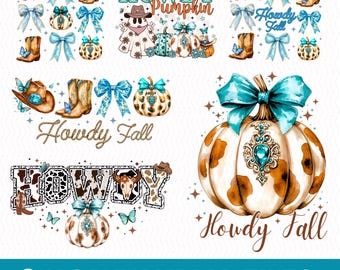 Western Coquette Howdy PNG, Turquoise Cowhide Print, Cowgirl Aesthetic Design, Western Mama Shirt Art, Western Style, Western Coquette Bow