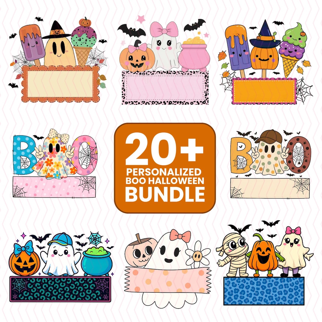 Boo Custom Personalized Boo Halloween Png, Boo Boo Crew Png, Cute Boys Girl ...