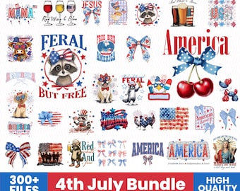 300+ Trending Popular 4Th Of July Png Bundle, Independence Day Png Bundle, 4Th Of July T Shirt Designs, Patriotic PNG Bundle, Retro USA Png