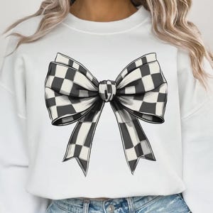 Checkered Coquette Bow SVG PNG, Coquette Bow Svg Png, Checkered Bow Svg Png, Bow Png, Checkered Bow Tie Png, Checkered Svg Png, Trendy Png