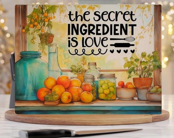 Cutting Board Sublimation Designs Download, Kitchen Sublimation Png, Chopping Board sublimation, Cutting Board Design, Secret ingredient