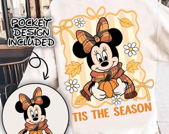 Mini Tis the Season png, Mouse and Friends Fall Png, Autumn Coquette Bow Png, Cozy Season Png, Pumpkin Spice Png, Fall Coffee Png