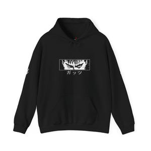 Berserk Anime Hoodie, Unisex Sweatshirt, Manga Lover Gift, Japanese Animation Apparel, Cosplay Costume, Graphic Pullover, Otaku Fashion