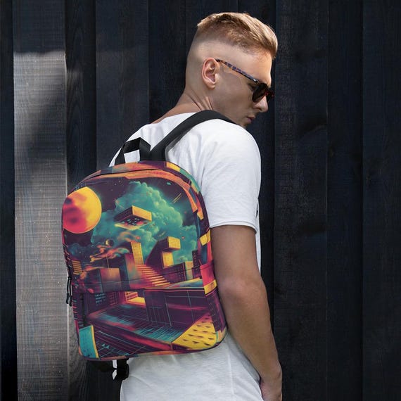 Cyberpunk Futuristic Backpacks Cyberpunk Backpack – Futuristic