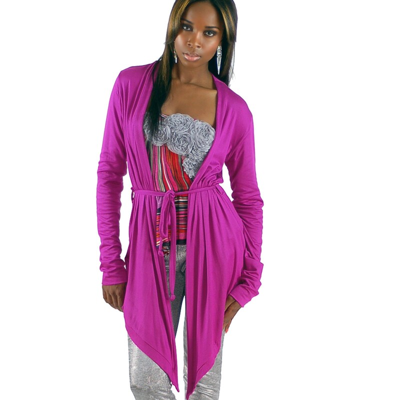 ALYCIA™ - Asymmetric Button Cardigan