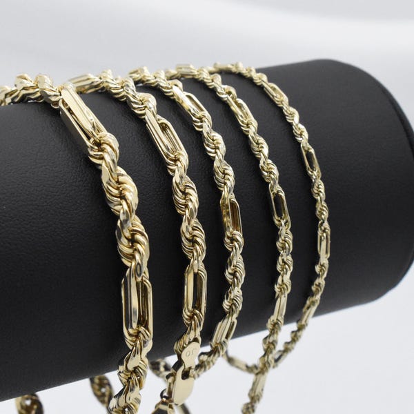 10K Real Gold Milano Bracelet, 10K Gold Hollow Bracelet, Real 10K Gold Bracelet, Milano Rope 10K Bracelet, 10K Gold Jewelry for Women & Men