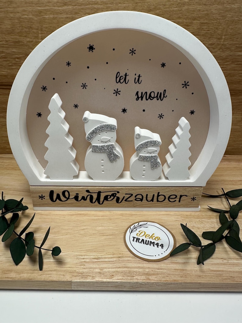 Flache Acryl Schreibtisch Dekoration,2D Flacher Weihnachtsmann Schlitten Acryl Weihnachtsdekoration - Stehende Figur Mit Unterstützungsbasis Winterferien Ornament - Für Arbeitszimmer, Studentenwohnhei