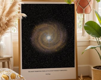 Arte mural de Carl Jung | Póster de psicología | Impresión de trabajo con sombras | Impresión de arte del alma | Regalo de psicología | Arte para consultorios de terapia