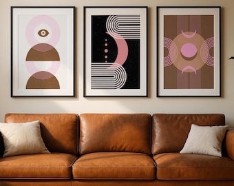 Arte mural Bauhaus | Láminas espirituales | Decoración femenina divina | Póster Bauhaus | Impresión digital