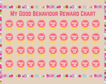 Good Behaviour Reward Charts For Children