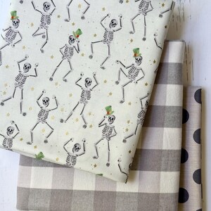 Baby/Children's Whole Cloth Quilt Kit - Skeleton Dance