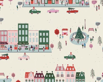 Joyful Boulevard Day from Christmas in the City by AGF Studio  for Art Gallery Fabrics