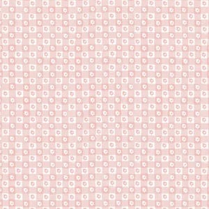 Pasqua - Daisy Gingham - Tessuto Blush Rifle Paper Co. / Cotone e Acciaio