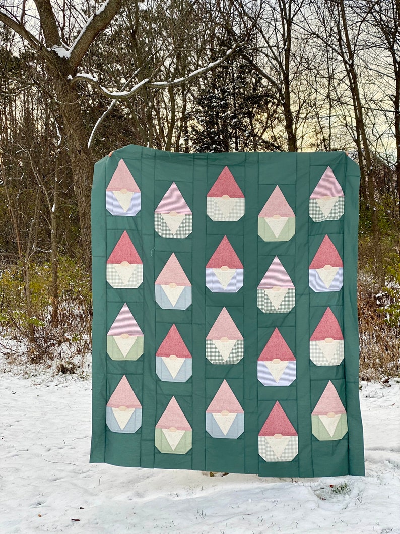 Nordic Gnome Quilt Kit image 1