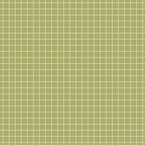 Puede incluir: Un patrón sin costuras con un diseño de cuadrícula. Las líneas de la cuadrícula son blancas, sobre un fondo verde oliva claro. El patrón está espaciado uniformemente, creando una apariencia texturizada.