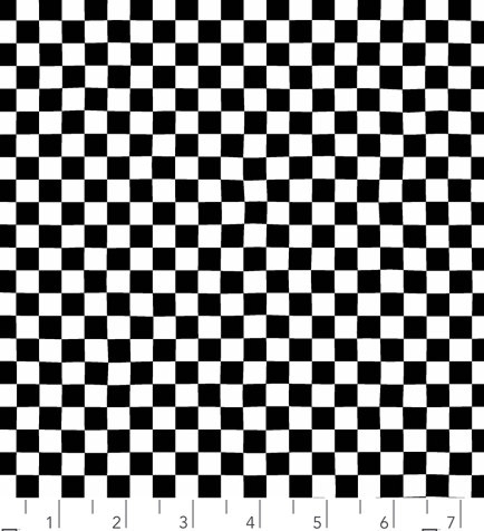 Traffic Jam - Checks - Black & White Fabric / RJR Fabrics - Etsy