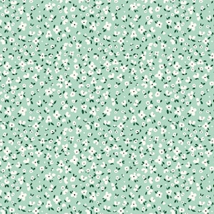 Small And Simple Things Mint from Sweet Abigail Collection by Tessie Fay for Windham Fabrics
