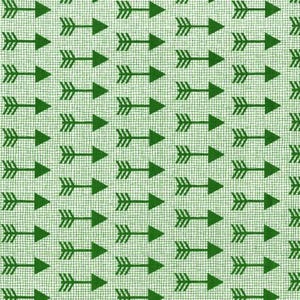 May include: A seamless pattern of green arrows on a white background. The arrows are arranged in a repeating pattern, with each arrow pointing to the right.