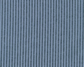 Essex garengeverfde klassieke geweven denim gestreept