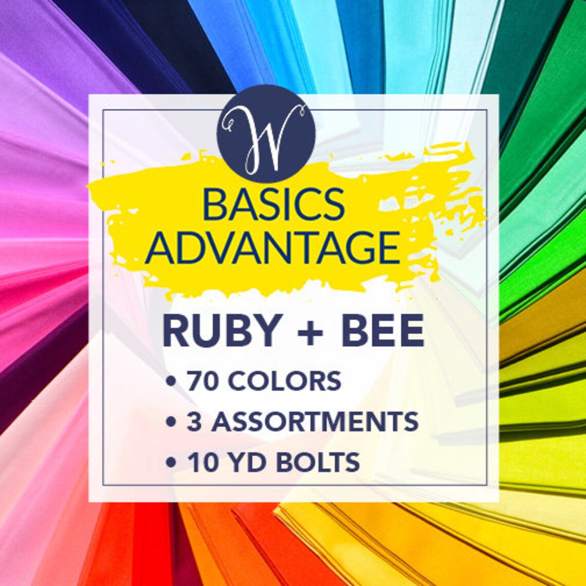 Matcha From Ruby and Bee Solids by Heather Ross and Annabel Wrigley ...